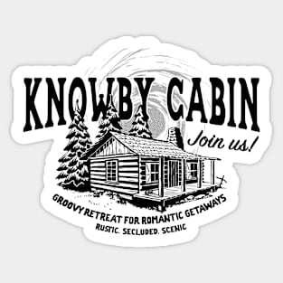 Knowby Cabin Sticker